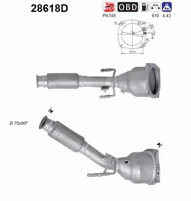 Catalyseur AS 28618D