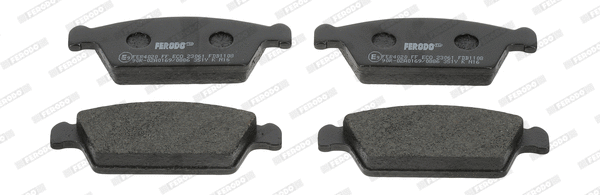 Kit de plaquettes de frein, frein à disque FERODO FDB1108