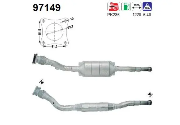 Catalyseur AS 97149