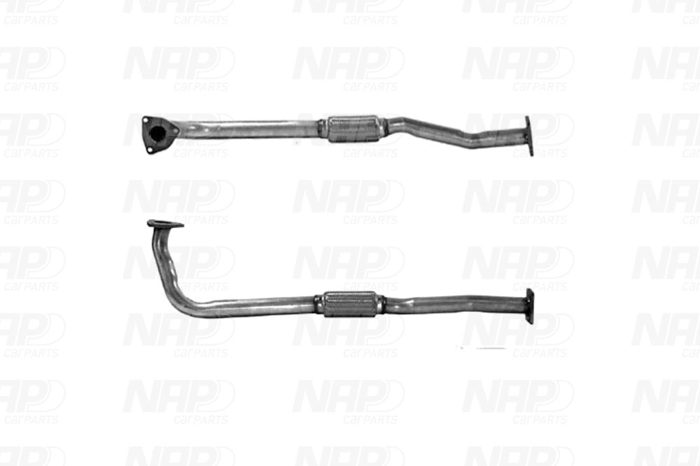 Tuyau d'échappement NAP carPARTS CAF10168