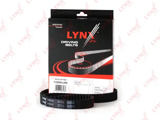 Courroie crantée LYNXAUTO 102EL25