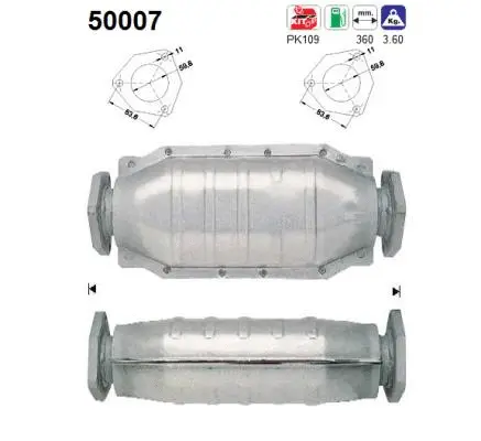 Catalyseur AS 50007