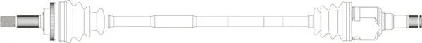 Arbre de transmission GENERAL RICAMBI TY3118