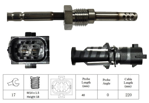 Capteur, température des gaz LEMARK LXT105