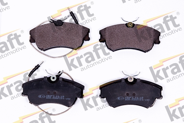Kit de plaquettes de frein, frein à disque KRAFT AUTOMOTIVE 6005167