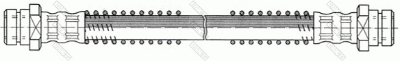 Flexible de frein GIRLING 9001115
