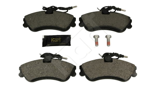 Kit de plaquettes de frein, frein à disque HART 248 860
