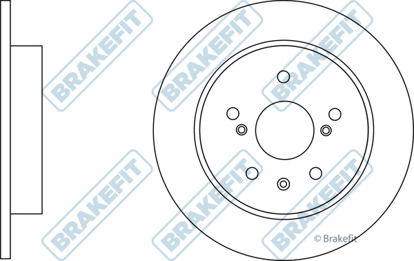 Disque de frein APEC SDK6725