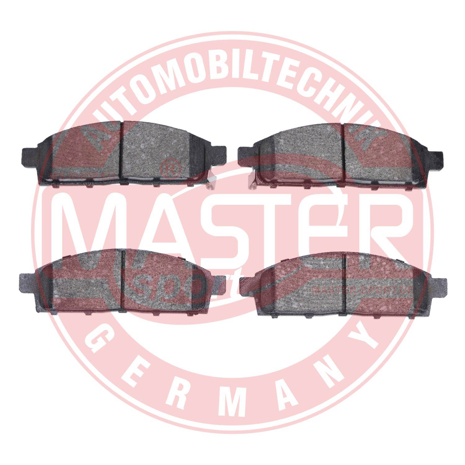 Kit de plaquettes de frein, frein à disque MASTER-SPORT GERMANY 13046144152N-SET-MS
