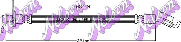 Flexible de frein KAWE H8419
