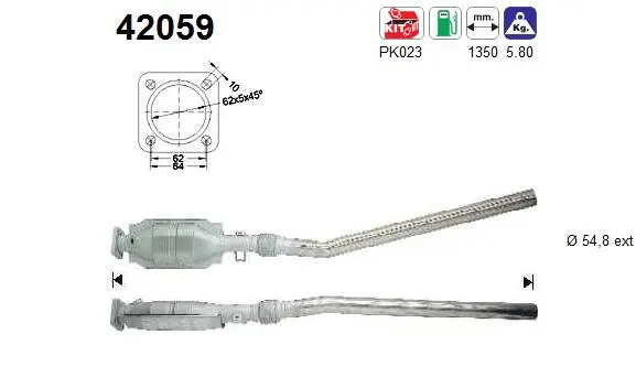 Catalyseur AS 42059