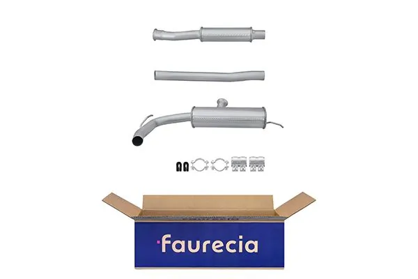 Silencieux central HELLA 8LC 366 025-631