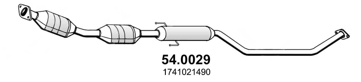 Catalyseur ASSO 54.0029