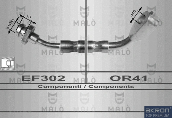 Flexible de frein AKRON-MALÒ 80085