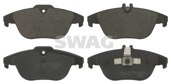 Kit de plaquettes de frein, frein à disque SWAG 10 91 6736