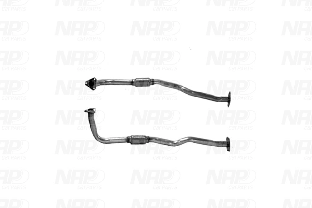 Tuyau d'échappement NAP carPARTS CAF10016