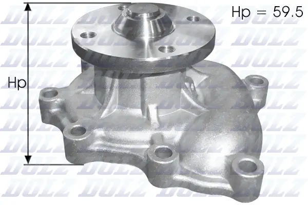 Pompe à eau, refroidissement du moteur DOLZ K105