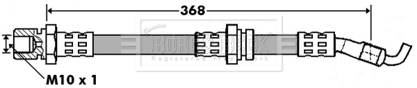 Flexible de frein BORG & BECK BBH7401
