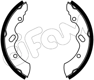 Jeu de mâchoires de frein CIFAM 153-664