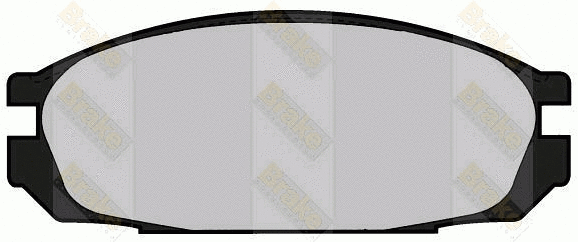 Kit de plaquettes de frein, frein à disque Brake ENGINEERING PA802