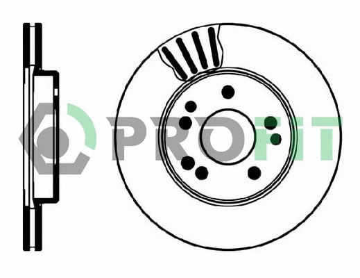 Disque de frein PROFIT 5010-0181