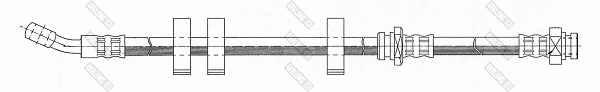 Flexible de frein GIRLING 9004157