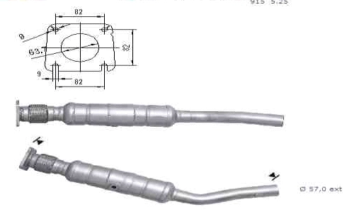 Catalyseur VEGAZ GmbH CHK-937