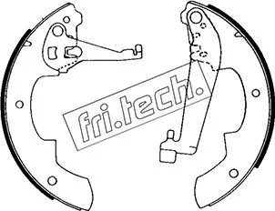 Jeu de mâchoires de frein fri.tech. 1079.179