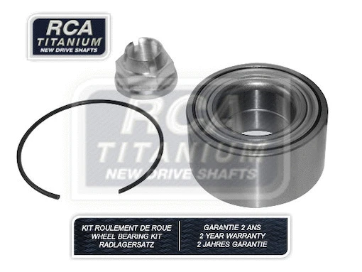 Kit de roulements de roue RCA FRANCE RCAK1006