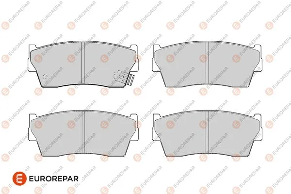 Kit de plaquettes de frein, frein à disque EUROREPAR 1686278280