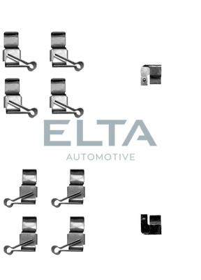 Kit d'accessoires, plaquette de frein à disque ELTA AUTOMOTIVE EA8611