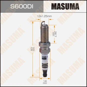 Bougie d'allumage MASUMA S600DI