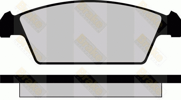 Kit de plaquettes de frein, frein à disque Brake ENGINEERING PA1141