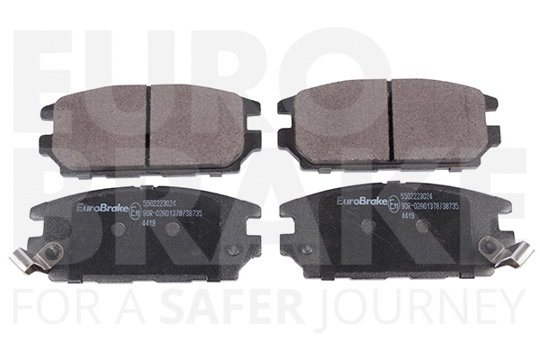 Kit de plaquettes de frein, frein à disque EUROBRAKE 5502223024