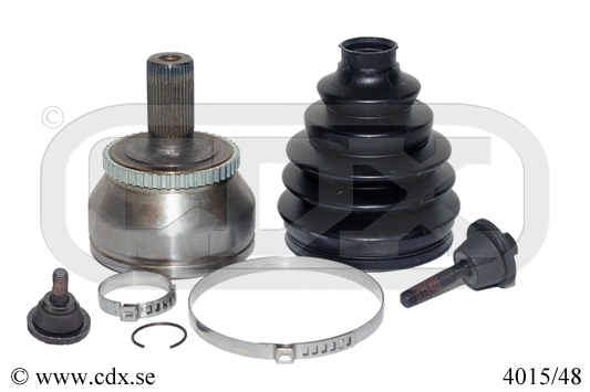 Jeu de joints, arbre de transmission CDX 4015/48