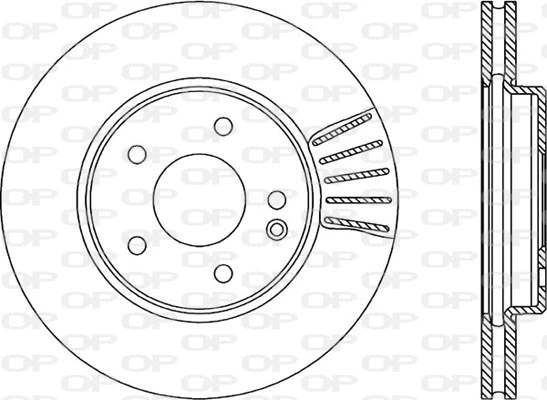 Disque de frein OPEN PARTS BDR1314.20