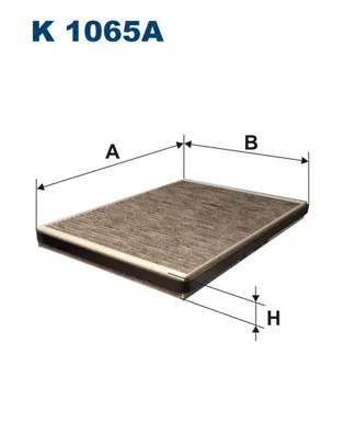 Filtre, air de l'habitacle FILTRON K 1065A