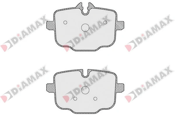 Kit de plaquettes de frein, frein à disque DIAMAX N09519