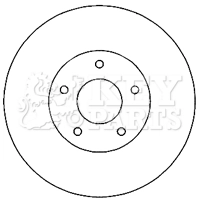 Disque de frein KEY PARTS KBD4821