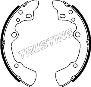 Jeu de mâchoires de frein TRUSTING 049.135