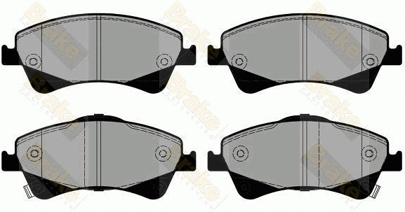 Kit de plaquettes de frein, frein à disque Brake ENGINEERING PA1800