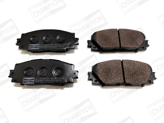 Kit de plaquettes de frein, frein à disque CHAMPION 572631CH