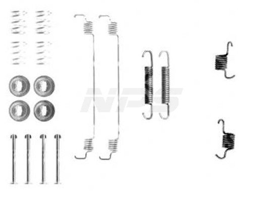 Kit d'accessoires, mâchoire de frein NPS N351N90