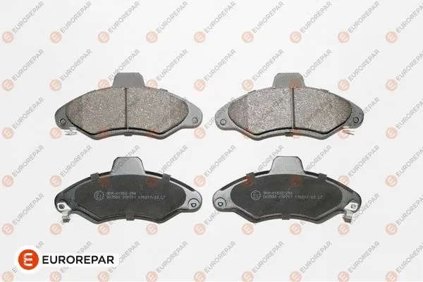 Kit de plaquettes de frein, frein à disque EUROREPAR 1617249180