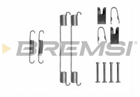 Kit d'accessoires, mâchoire de frein BREMSI SK0883