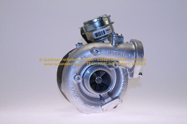 Turbocompresseur, suralimentation SCHLÜTTER TURBOLADER 172-08155