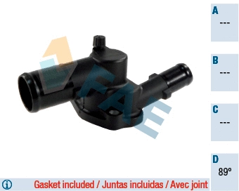 Thermostat, liquide de refroidissement FAE 5321889