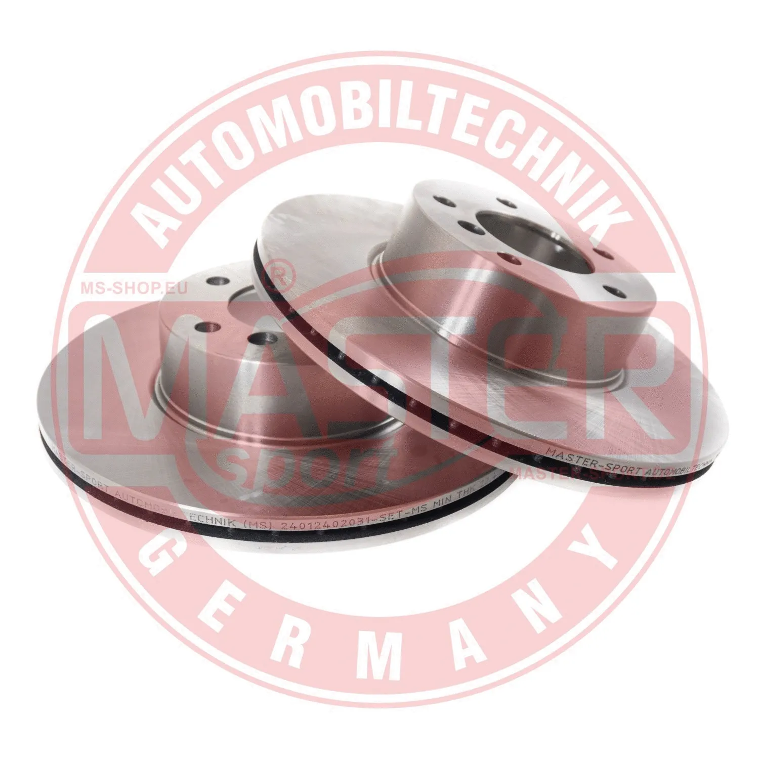 Disque de frein MASTER-SPORT GERMANY 24012402031-SET-MS