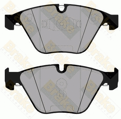 Kit de plaquettes de frein, frein à disque Brake ENGINEERING PA1829