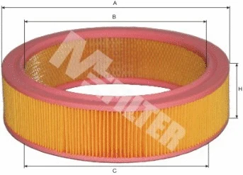 Filtre à air MFILTER A 116